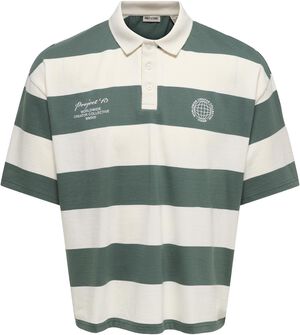 ONSDEVIN RLX SS RUGBY POLO TEE