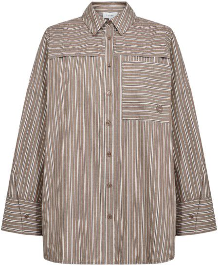 LR-NORAH 1 Skjorte Lys brun