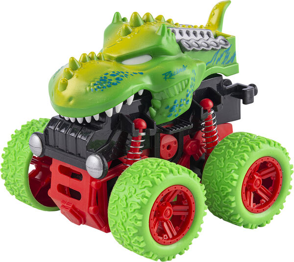 2-PAK DINO MONSTER TRUCK