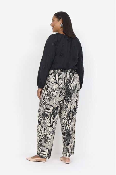 Curvy WA-GIT 1 Bluse Sort