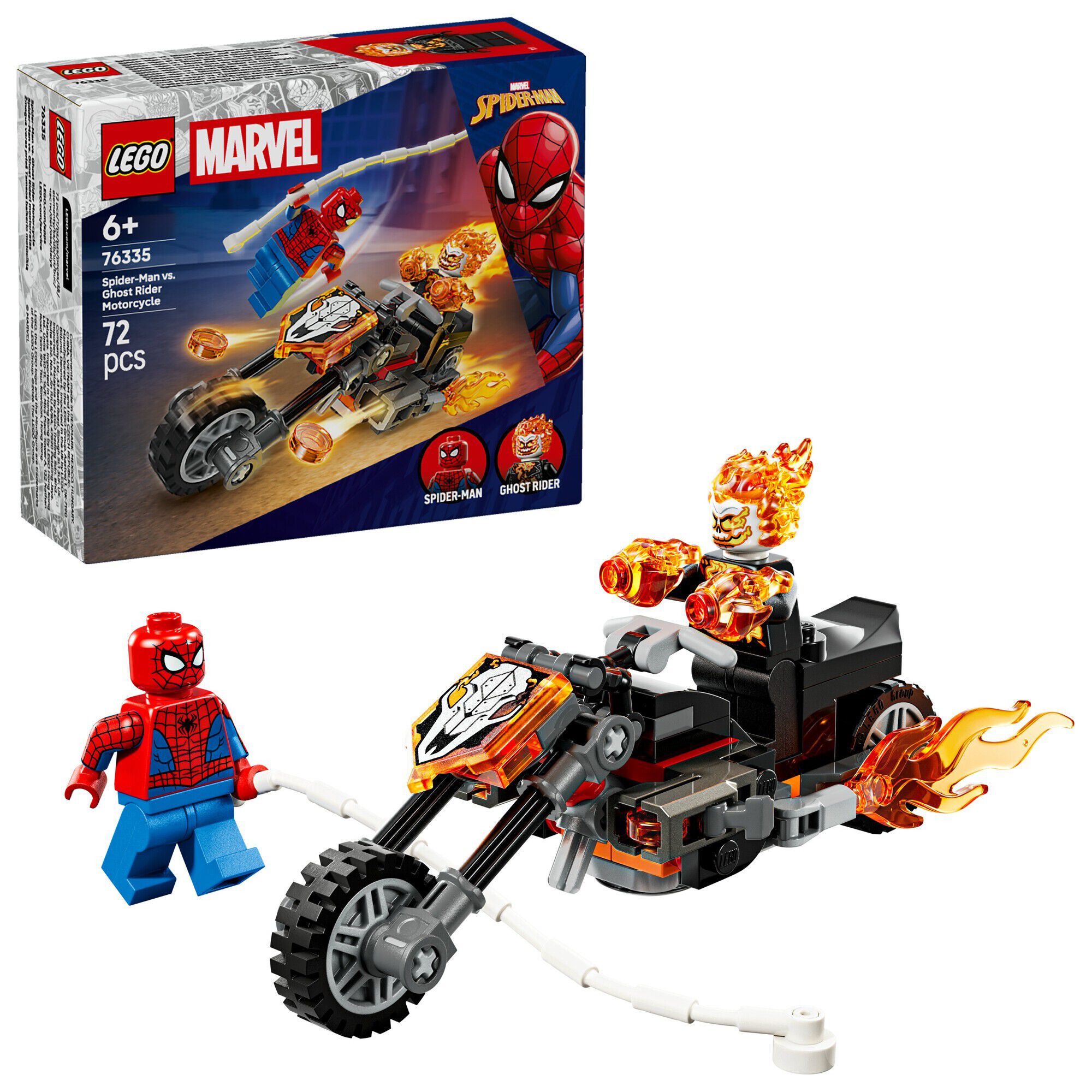 76335 Spider-Man mod Ghos
