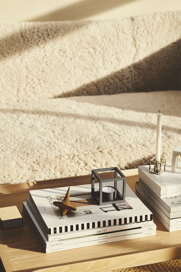 Kubus T, Candle Holder, Gold Plated