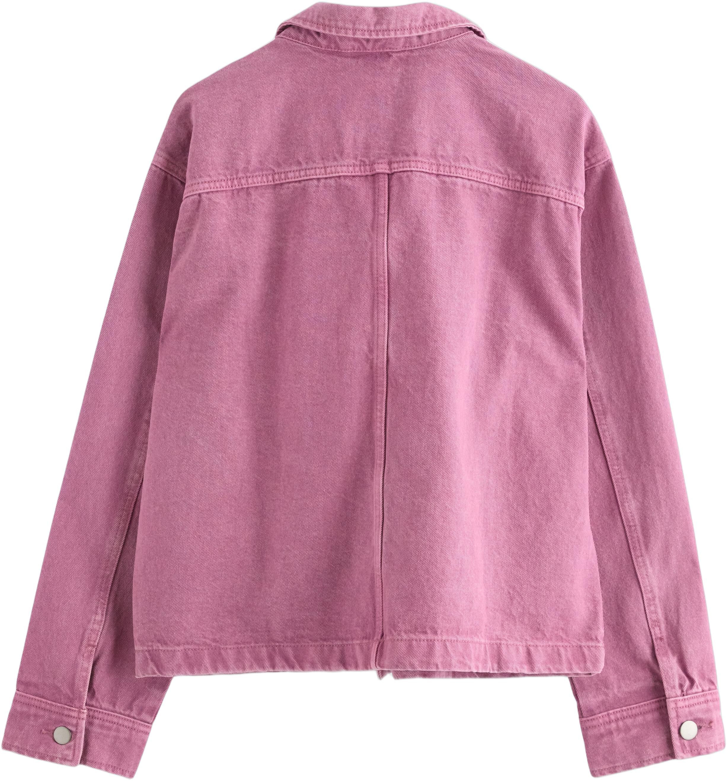 Twill jacket with a loose fit, butt