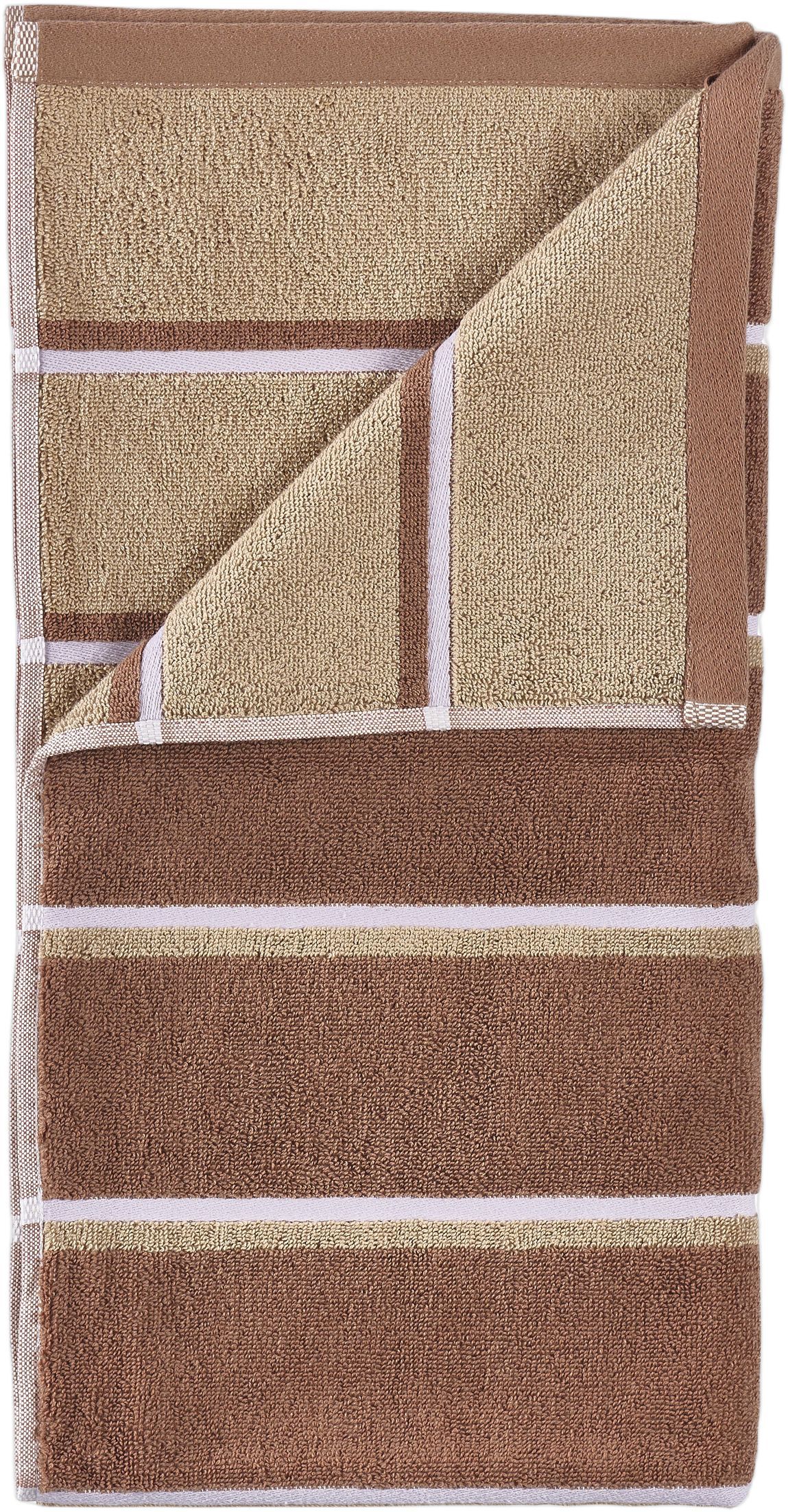 Handduk Sauna 50x100 White/Soft Grey/Eucalyptus