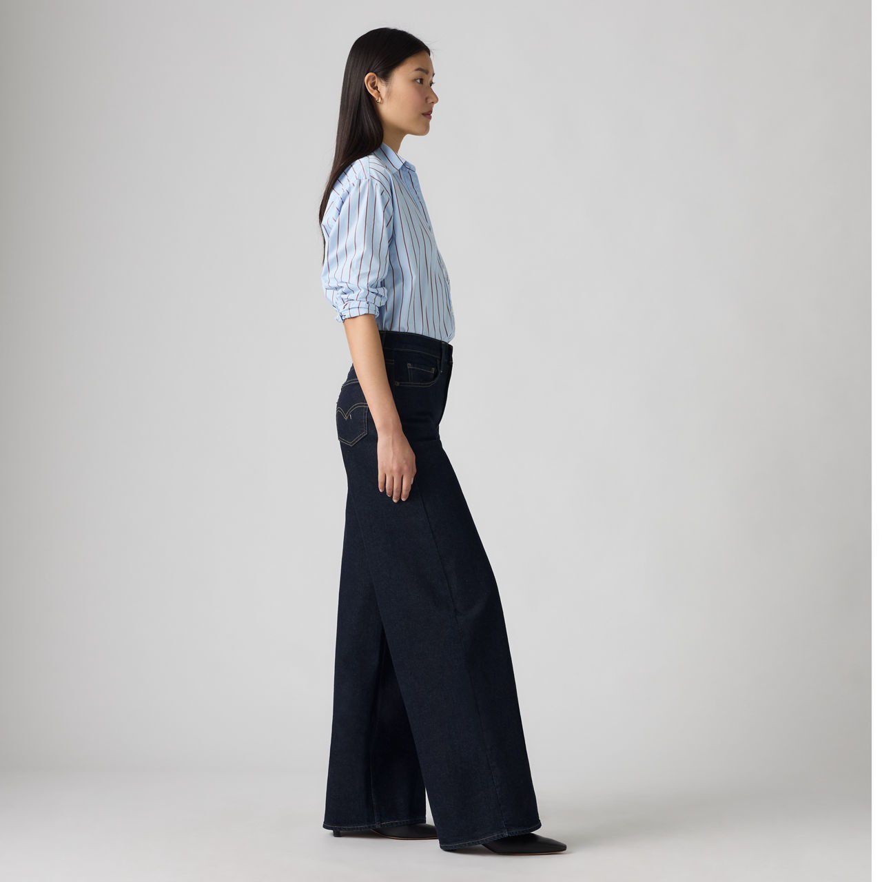 728 High Rise Wide Leg Jeans