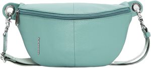 MELLOW LEATHER BUM BAG / ICEBERG GREEN