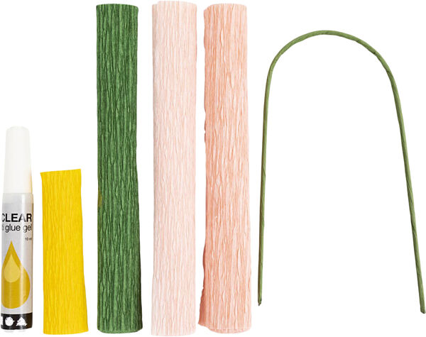 Mini DIY Kit Crepepapir, Pæon