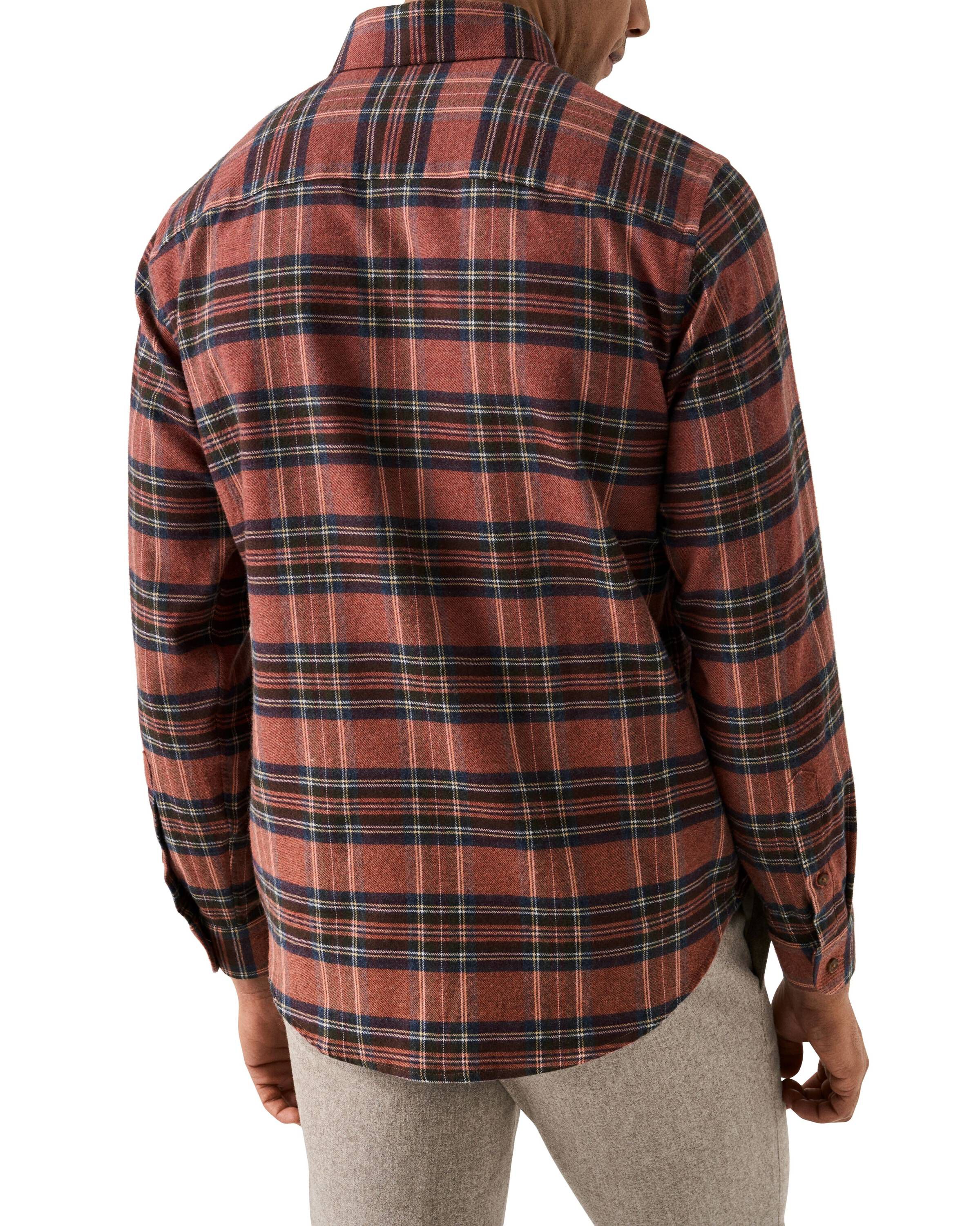 Casual Fit Plaid Check Flannel Shirt