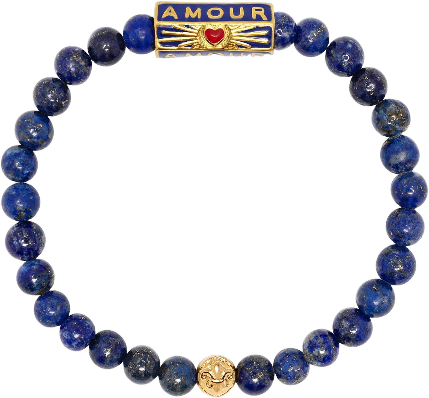Amour Blue Lapis Lazuli Bracelet