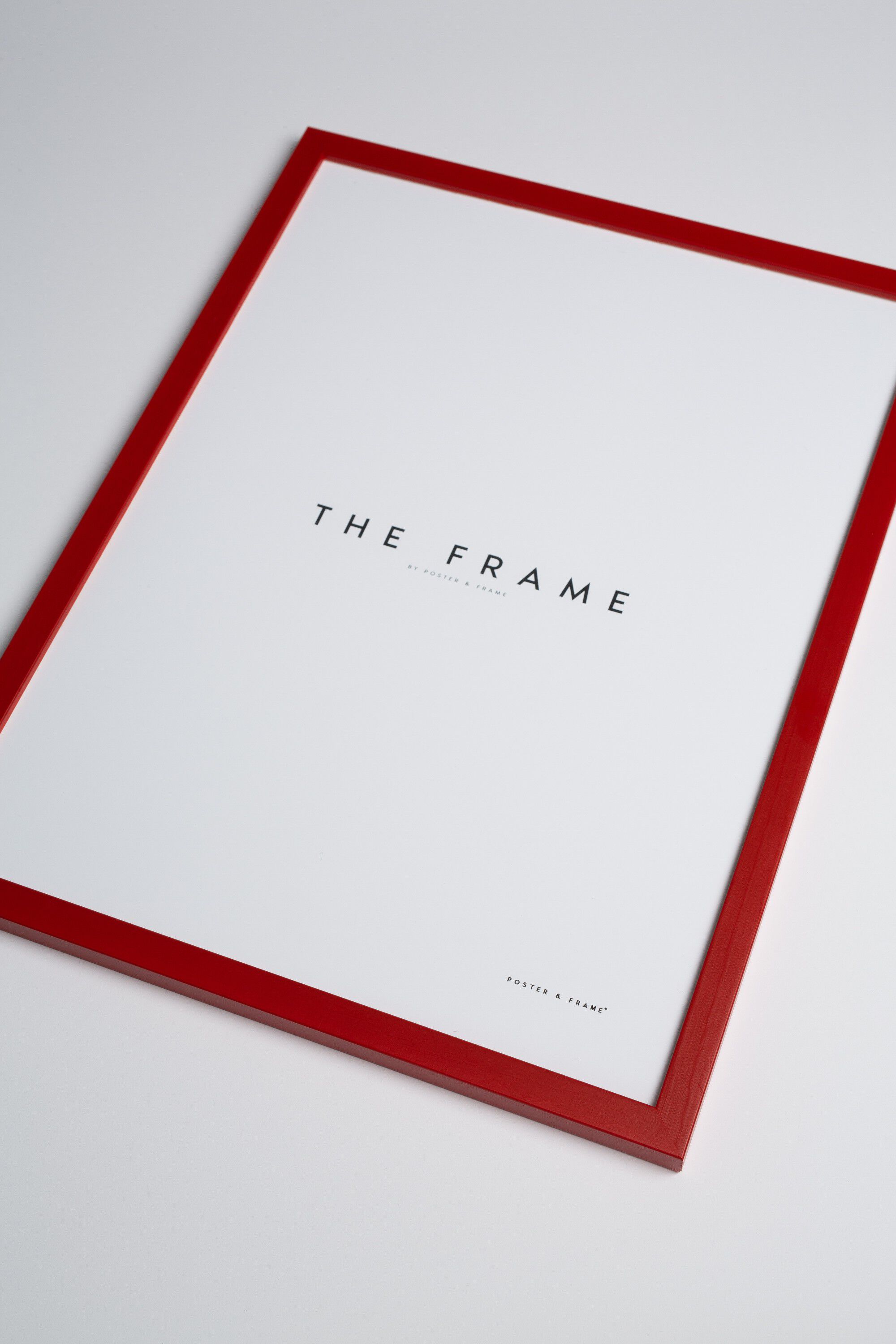 Poster&Frame - Red wood 50x70cm