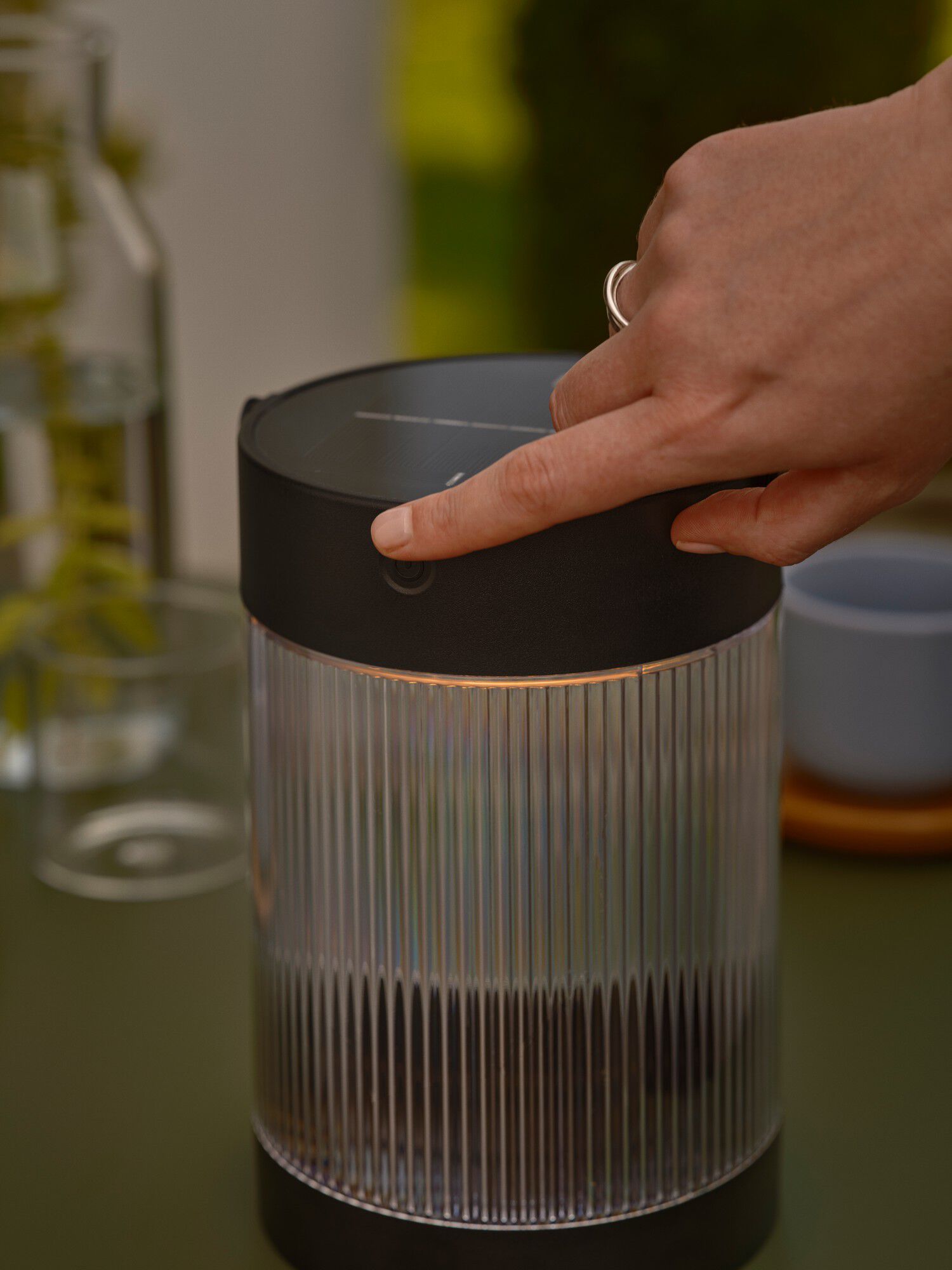 Coupar Solar | Bordlampe | Sort