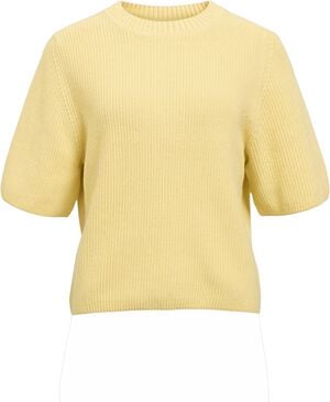 OBJFLO S/S RE KNIT PULLOVER NOOS