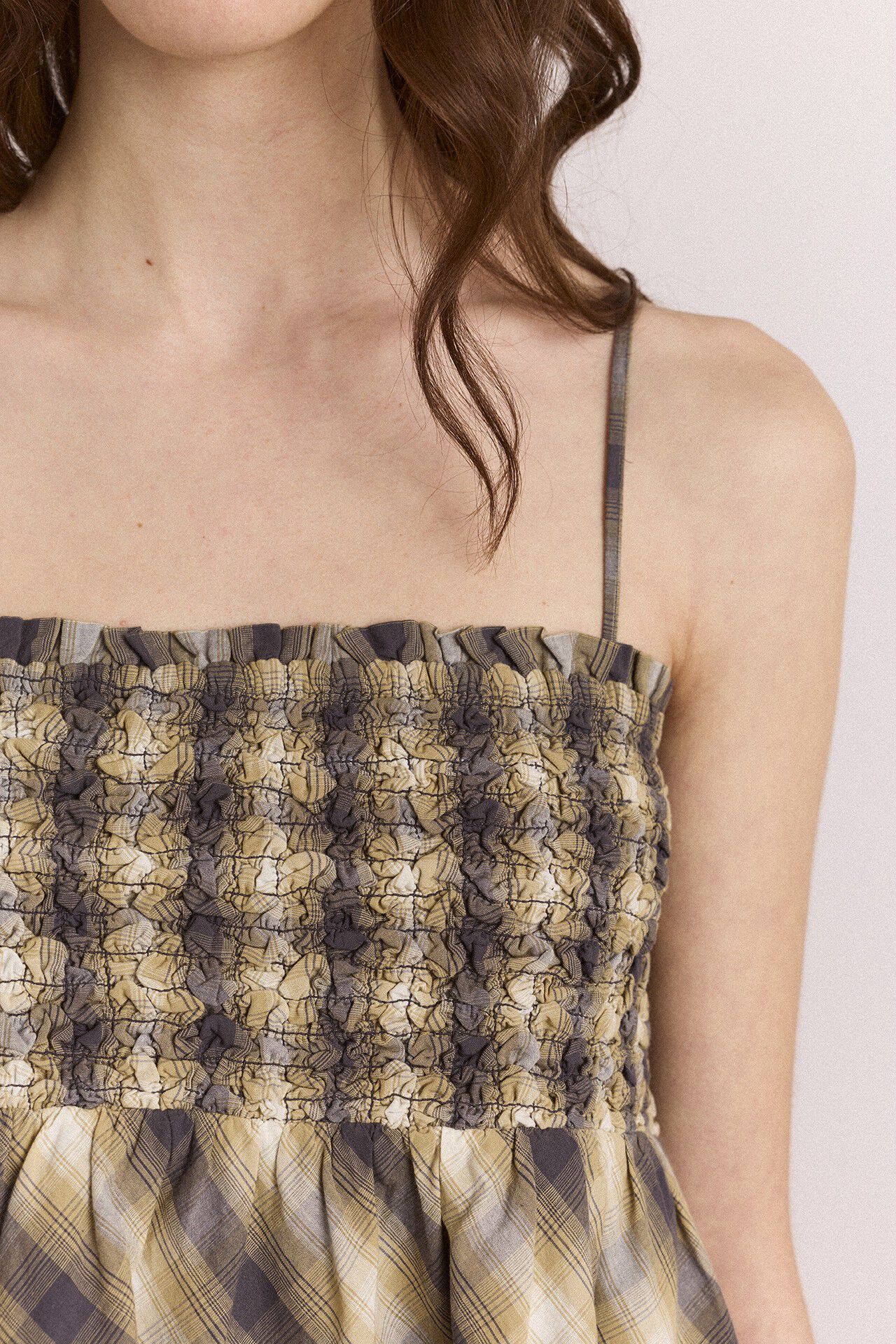 AZALEA CAMI - CARDAMON CHECK MIXED