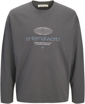 JCOBARRON PRINT LS TEE STYD