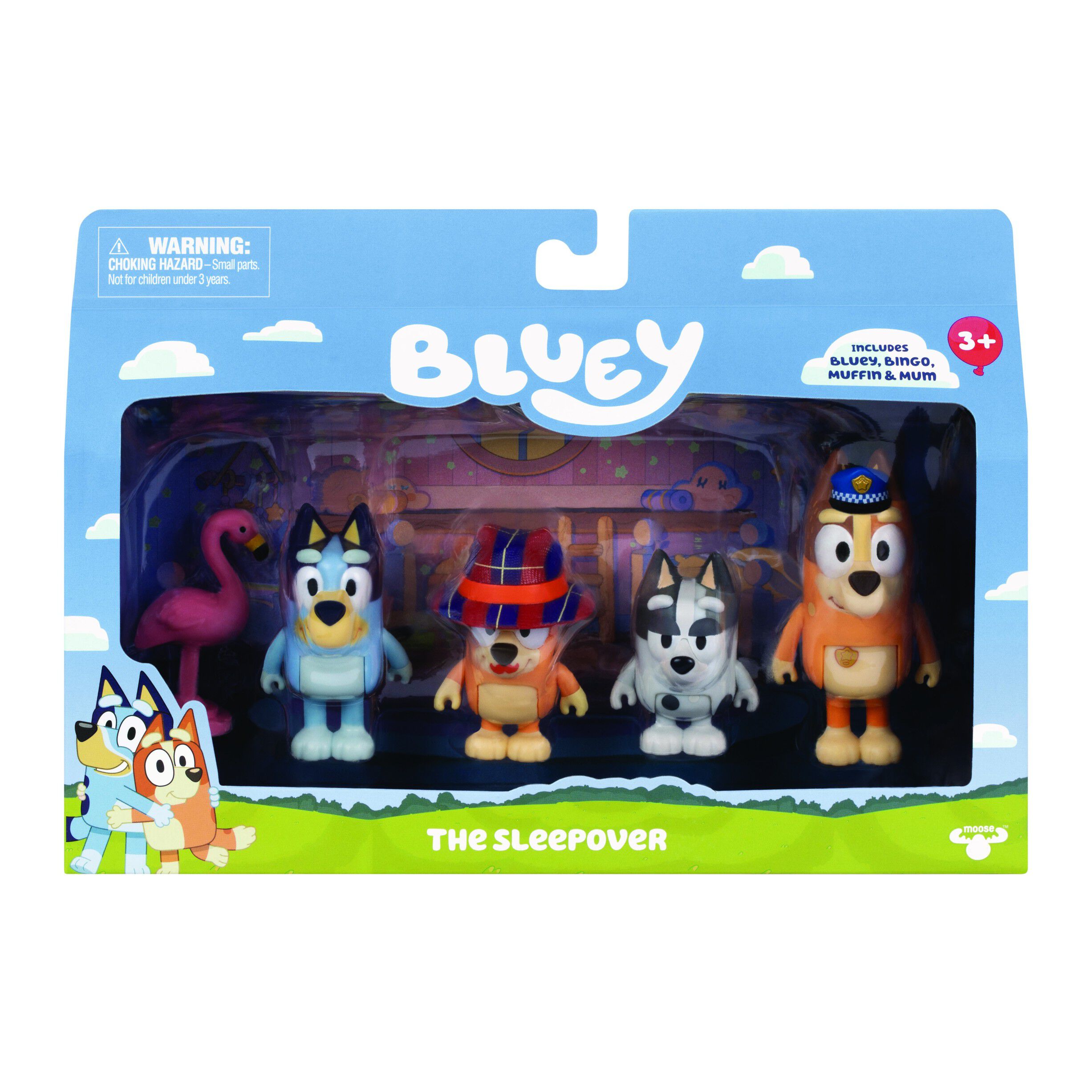 BLUEY S15 FIGURE 4PK SLEE