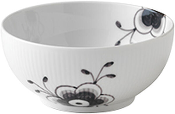 Black Fluted Mega 73 cl skål