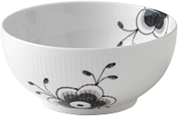 Black Fluted Mega 73 cl skål