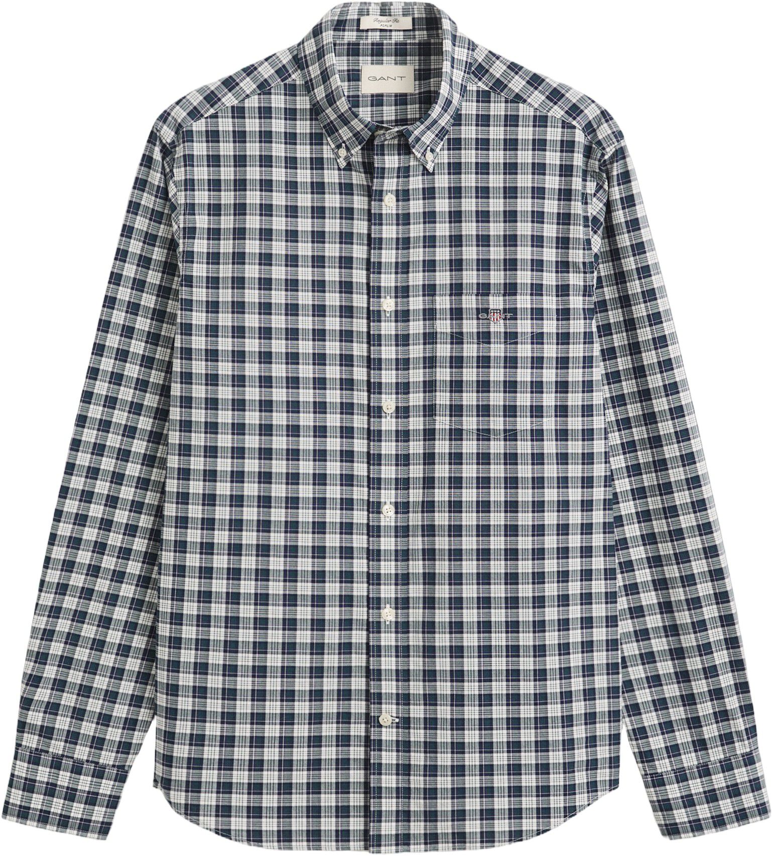 REG POPLIN CHECK SHIRT