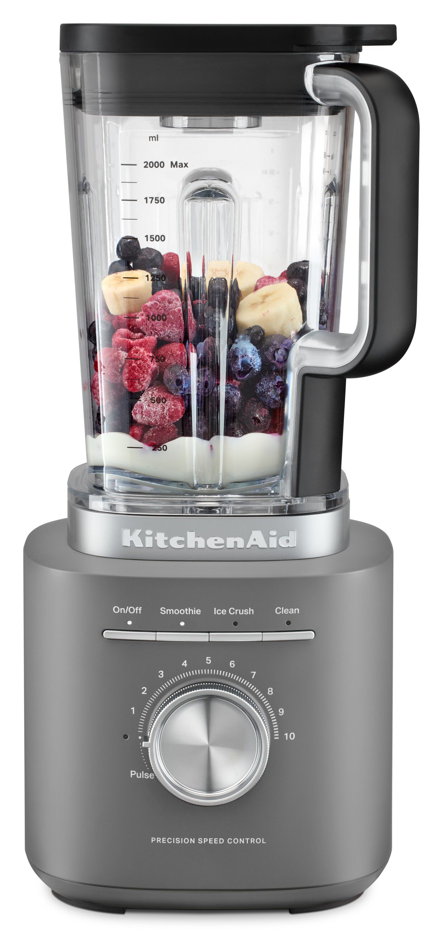 PURE POWER Blender Charcoal Grey