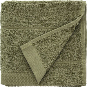 Tvättlapp 30x30 Line Olive