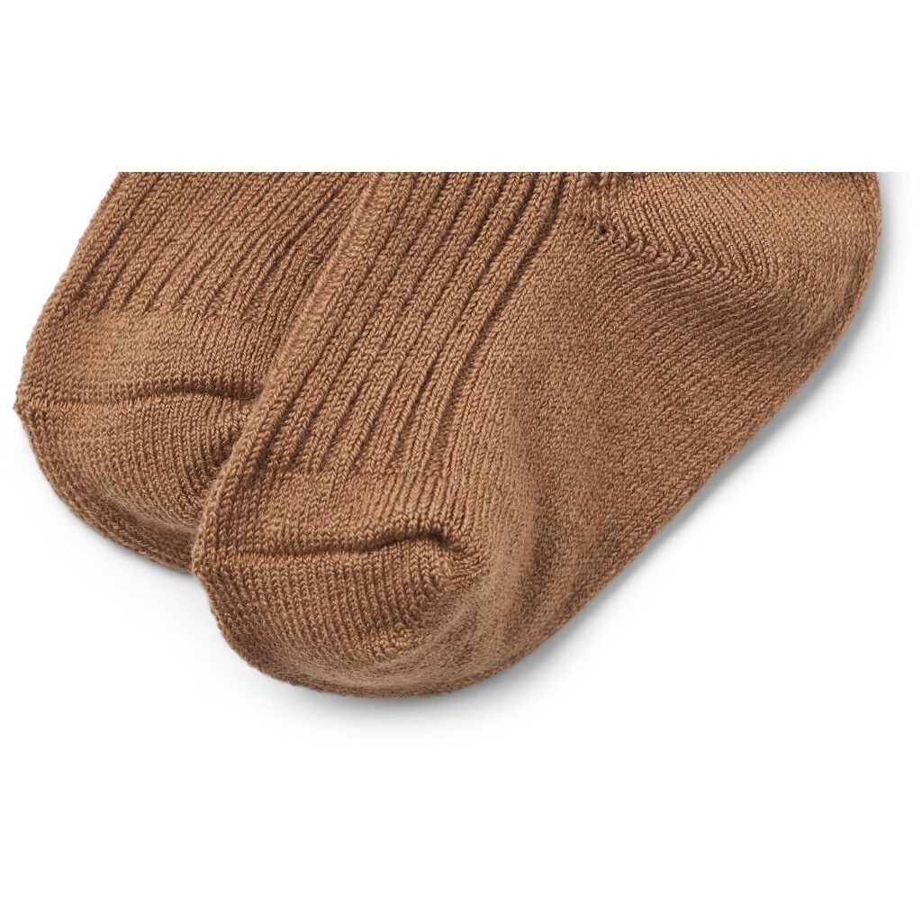 S&aelig;t Af To Uld Ribsokker Ziggy