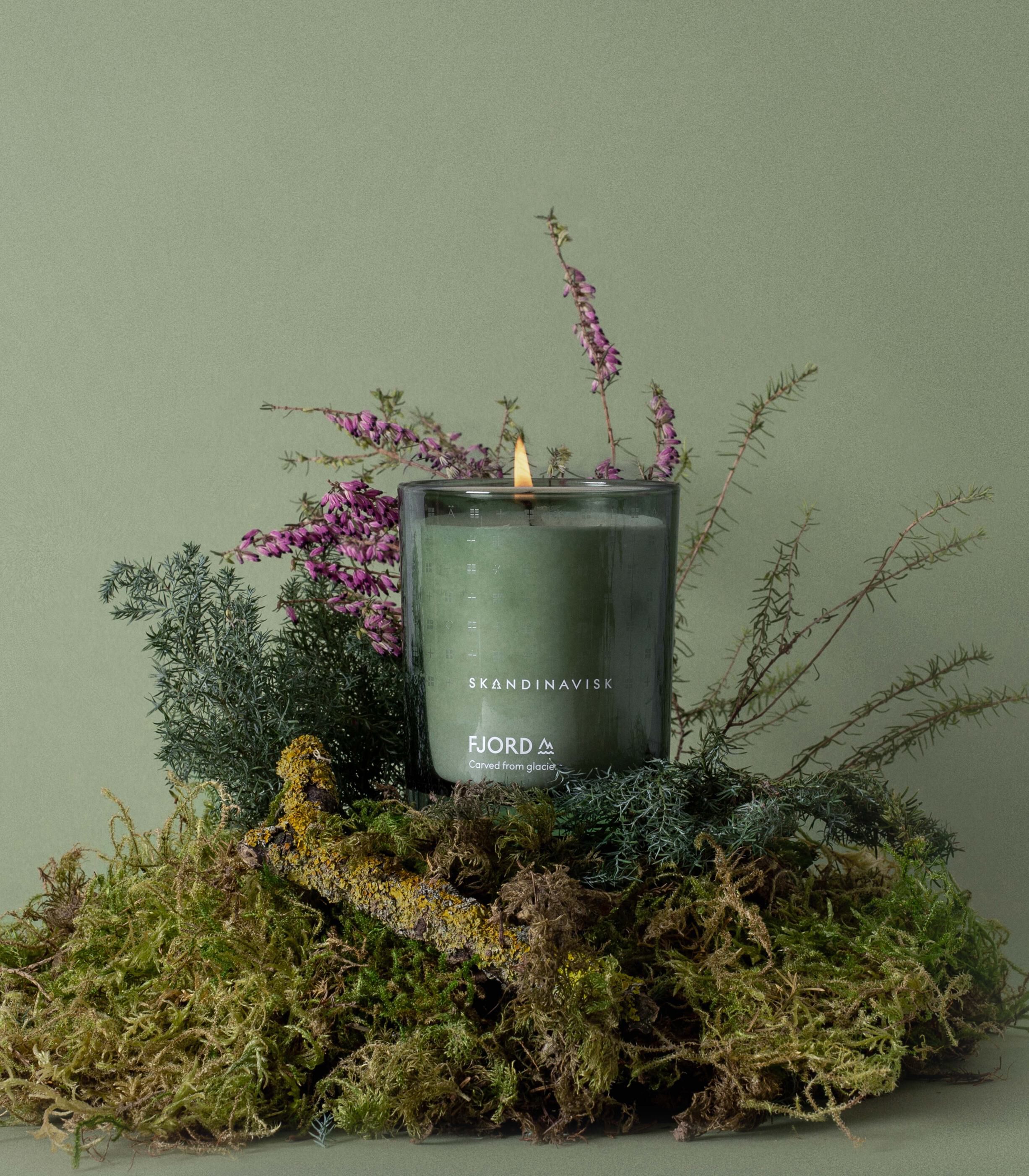 FJORD Scented Candle w Lid 200g