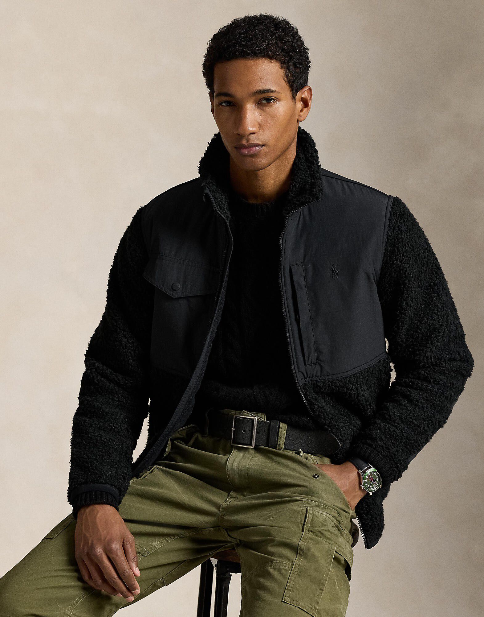 Hybrid Mockneck Jacket