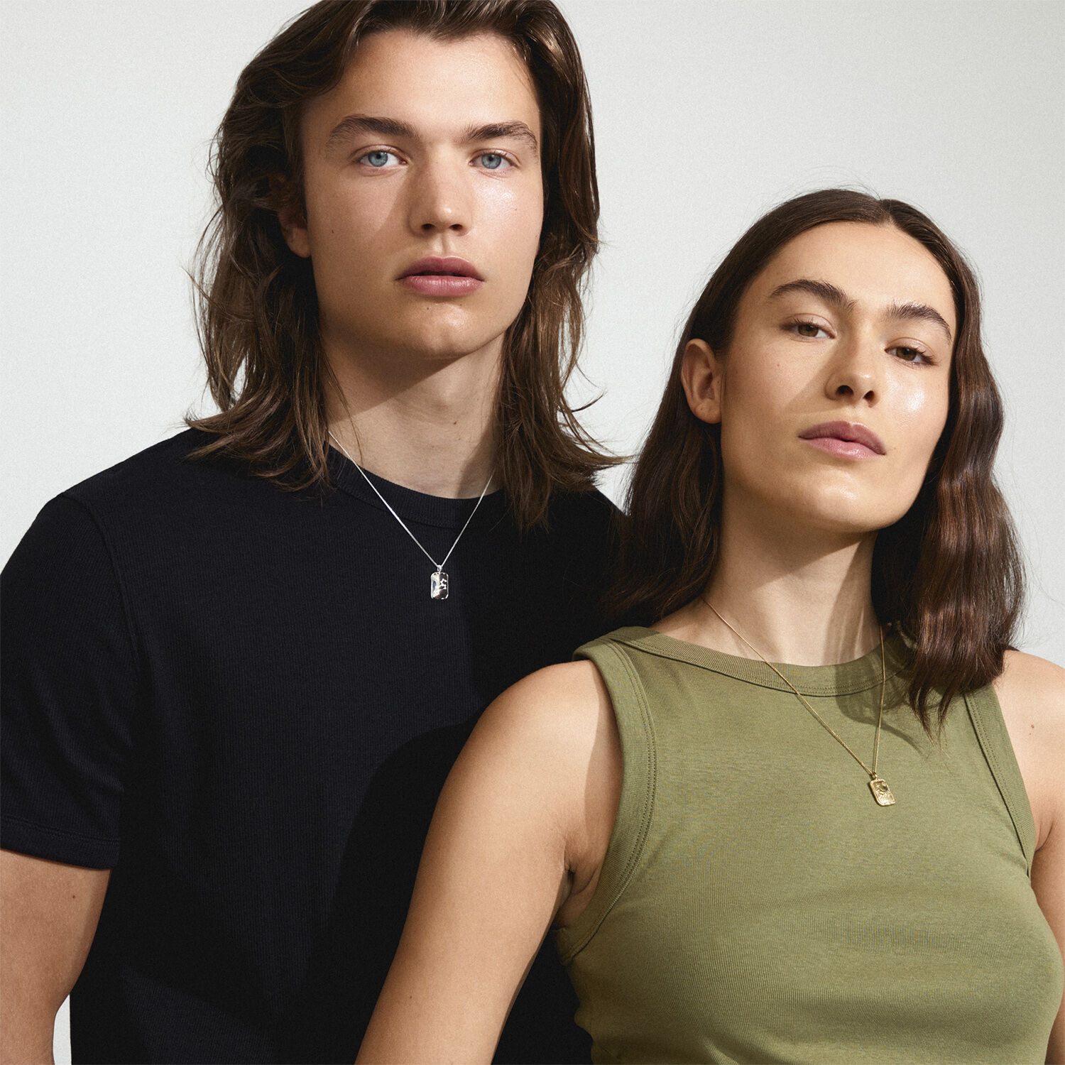 LEO recycled Zodiac Sign necklace, gold-plated