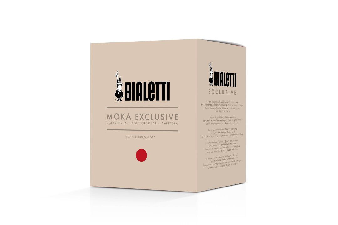 Moka Exclusive espressokande, 3 kop Bialetti