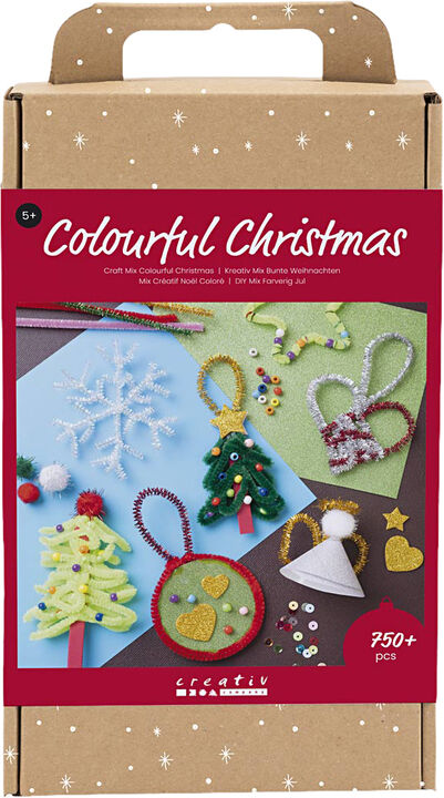 DIY Mix Farverig Jul, Julefigurer