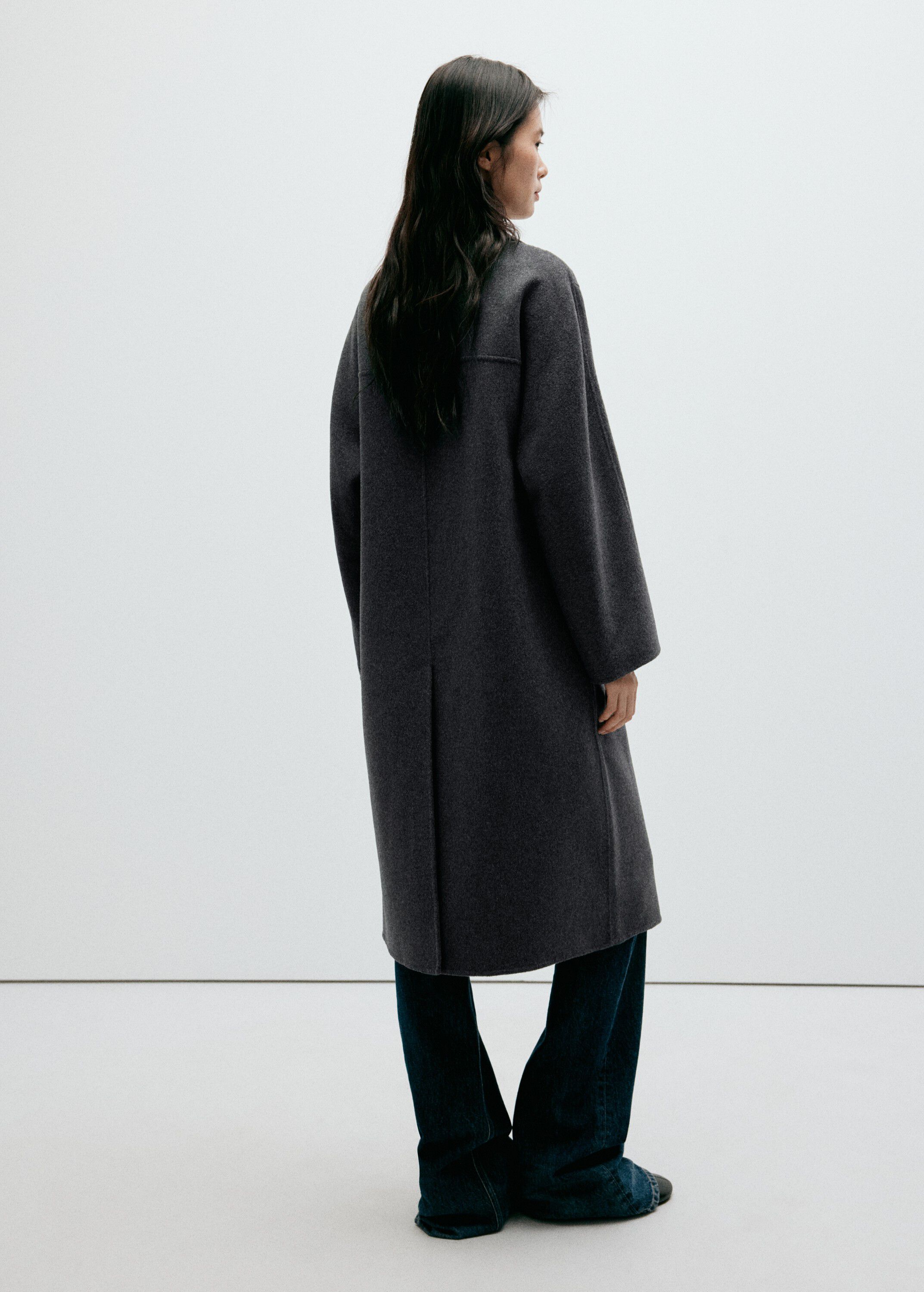 Handmade wool coat