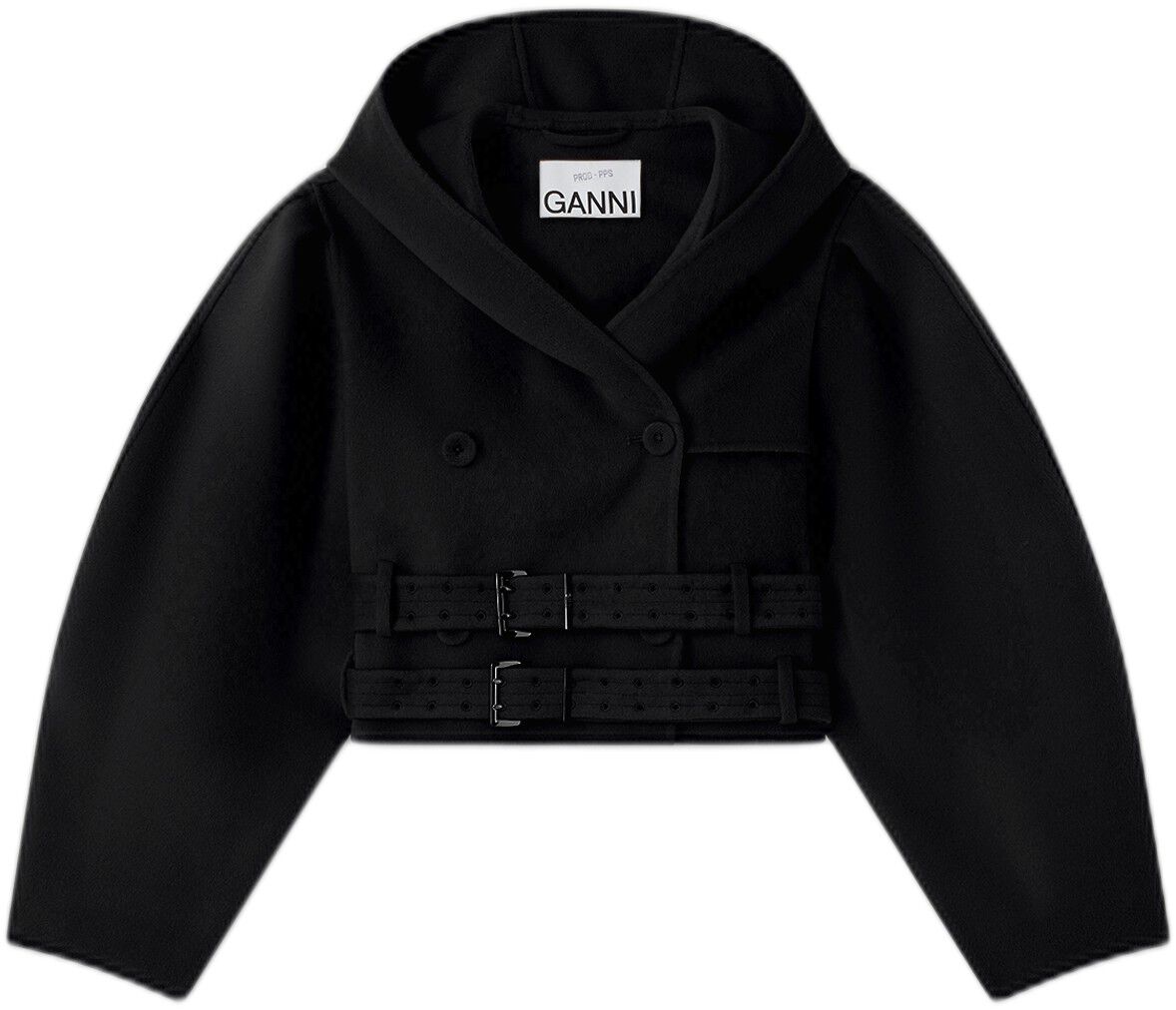 Splittable Wool Hooded Jacket