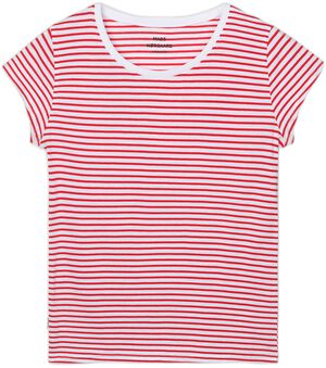 Fine Jersey Stripe Teasy Tee FAV