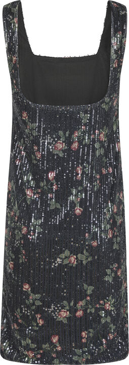 Ririn Flower Sequins Dress