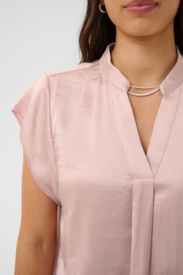 PananSZ Cap Sleeve Blouse