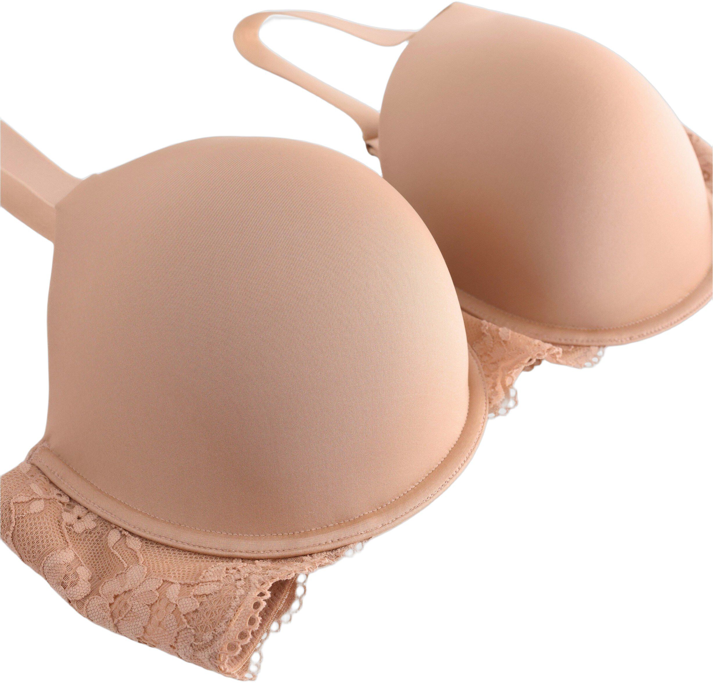 En polstret t-shirt-bh med god komf