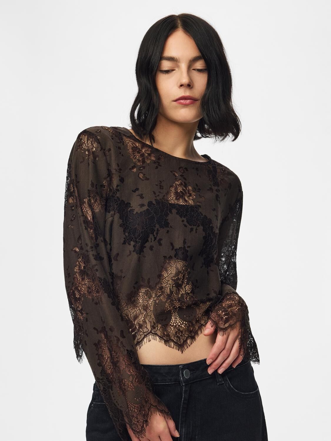 Pcnorinne Ls Top Wvn