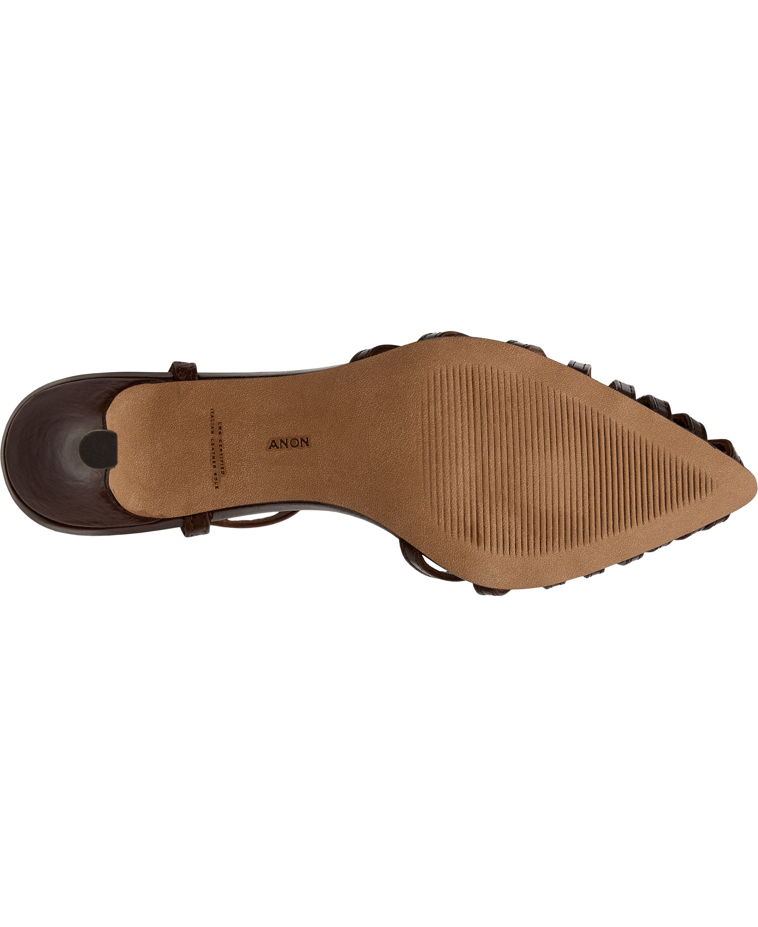 Keesha 55 Crinkled polished goat, Keesha 55, Caramel brown,