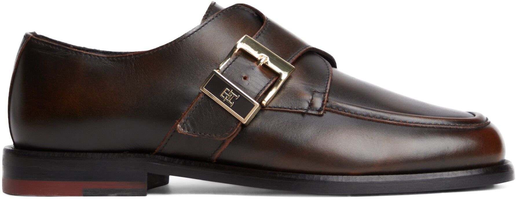 TH BUCKLE MOC TOE LOAFERS