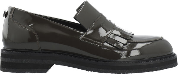CASBETTY Loafer W. Fringes Patent Leather