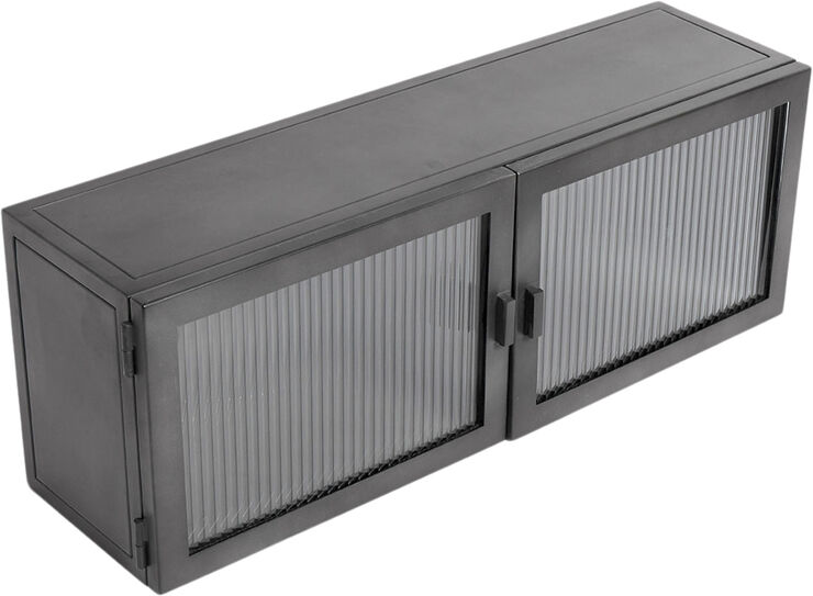 Vægskab Dallas - Sort (LGB)