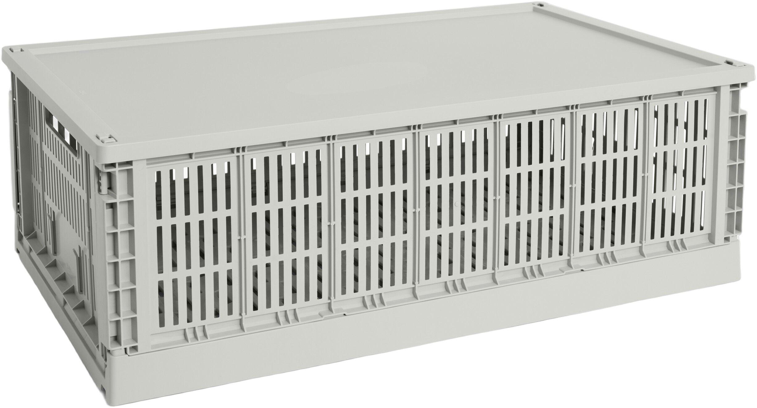 HAY Colour Crate Lid Plastic-X-Large-Sage green