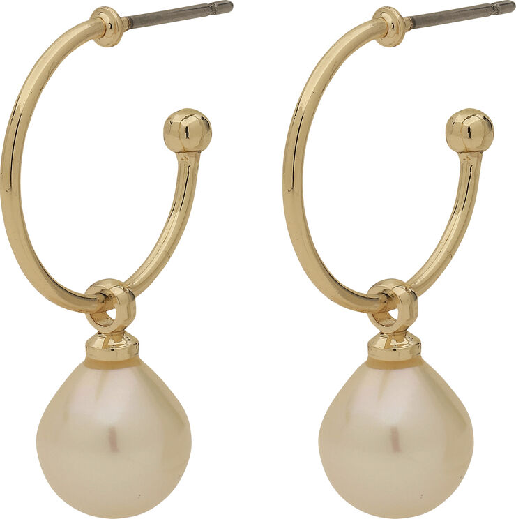 Øreringe : Eila_PI : Guldbelagt : H