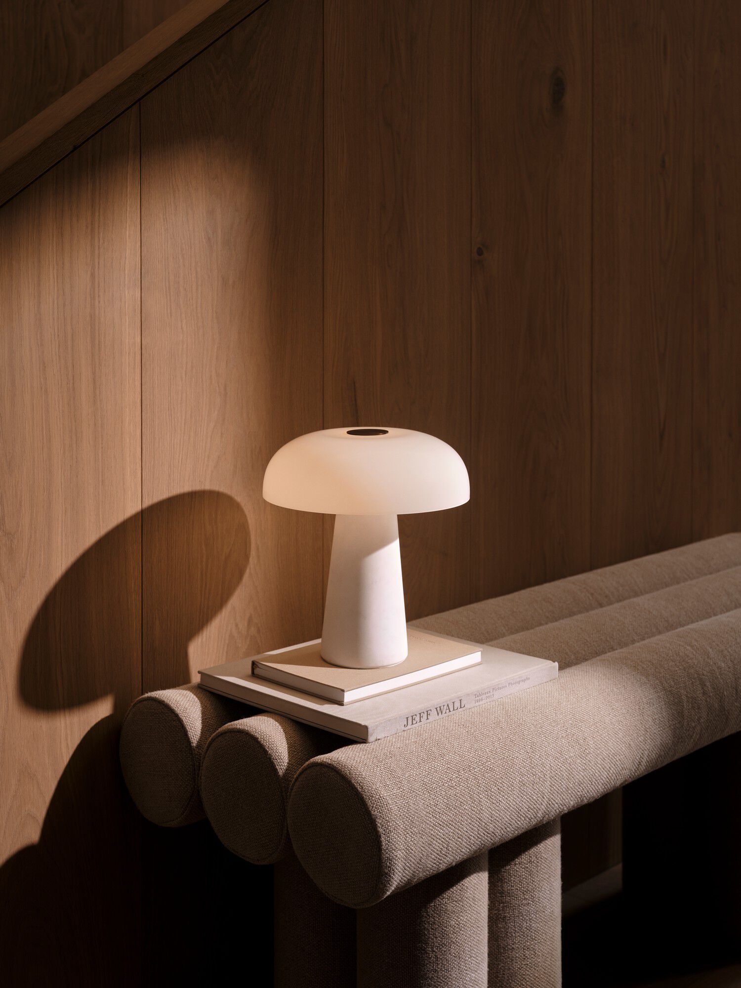 Glossy Mini Portable | Bordlampe | Hvid