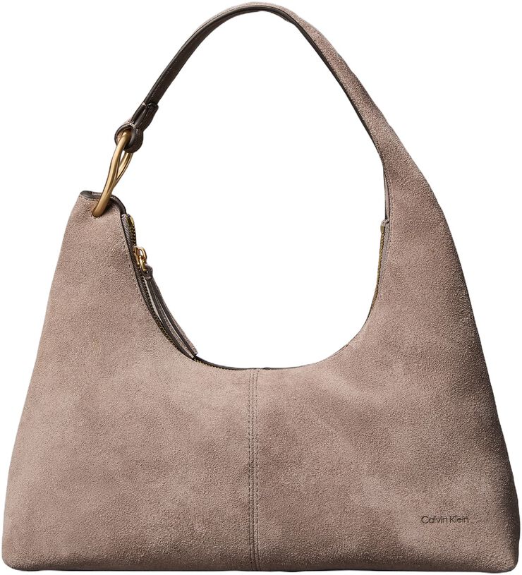 Soft Suede Shoulder Bag