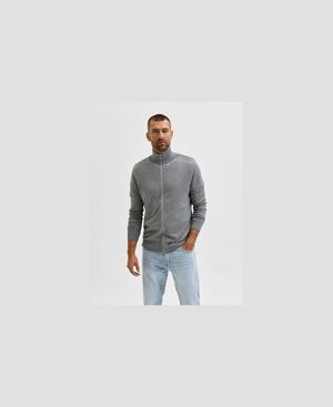 SLHBERG FULL ZIP CARDIGAN NOOS