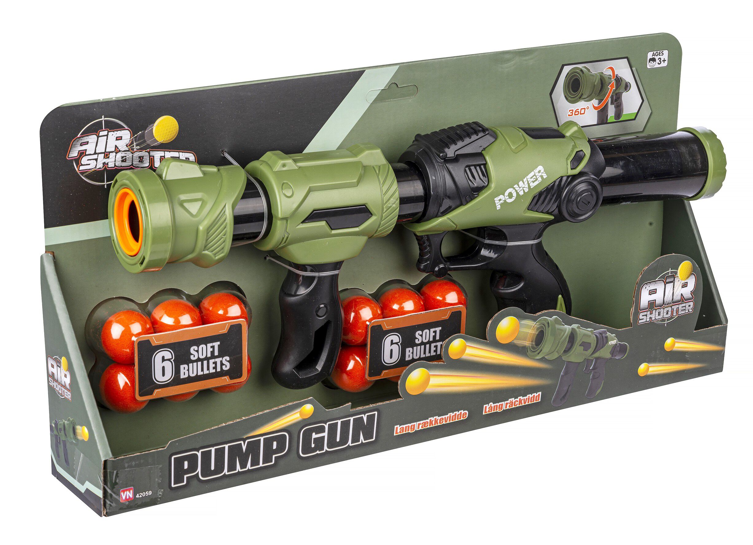 PUMPEGEV&AElig;R m 12 KUGLER