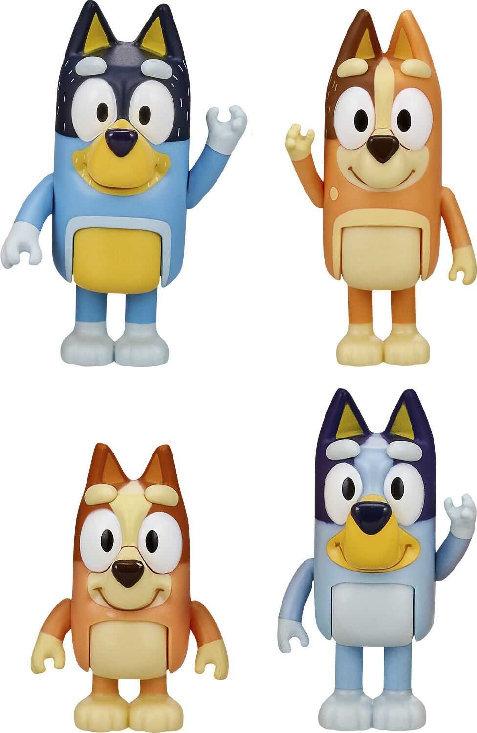 BLUEY FIGURE 4PK - family pk