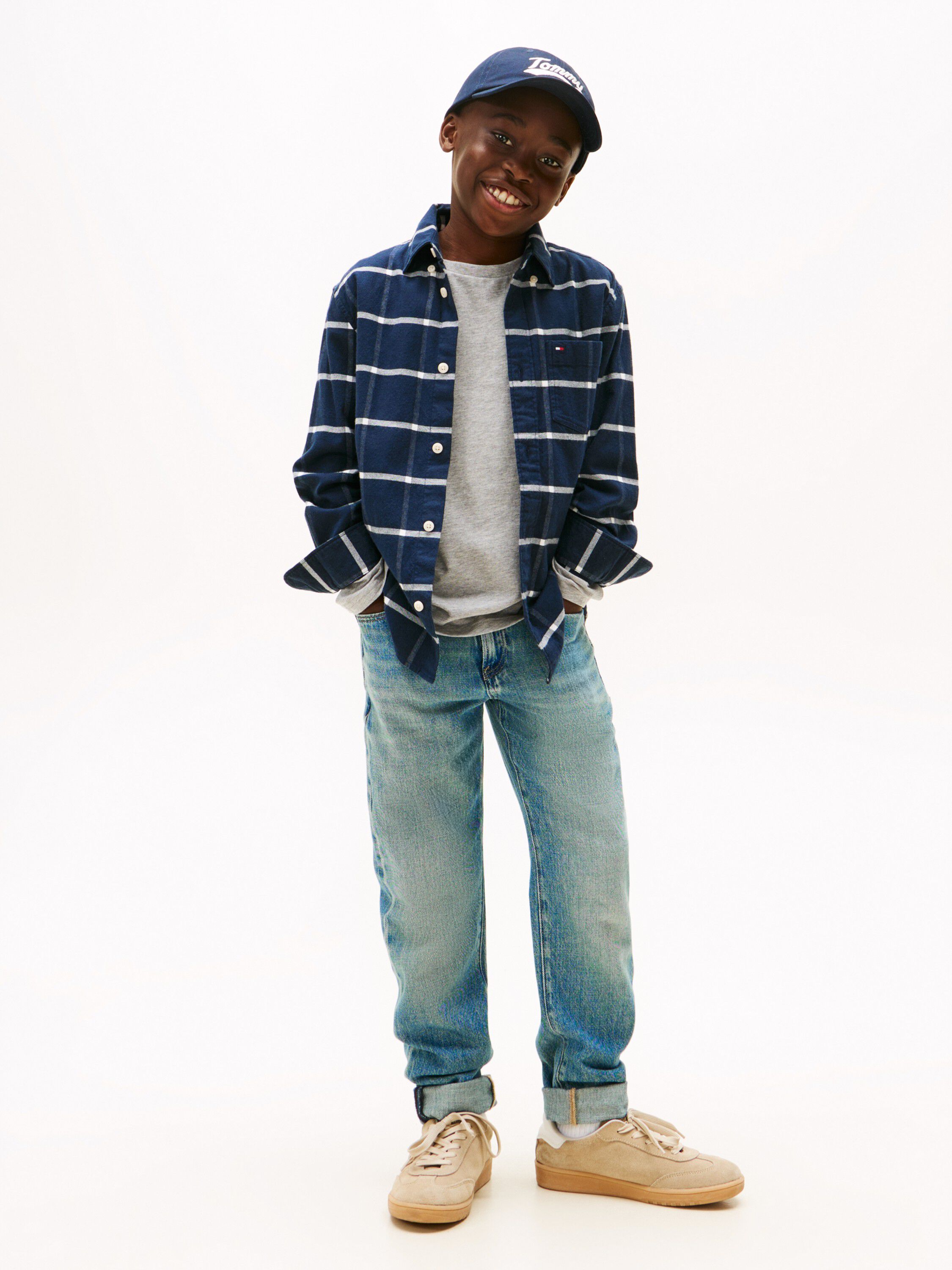 WINDOW PANE CHECK SHIRT LS