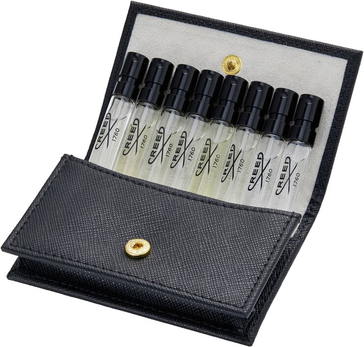 Men's Leather Sample Wallet Black EdP 13,6 ml